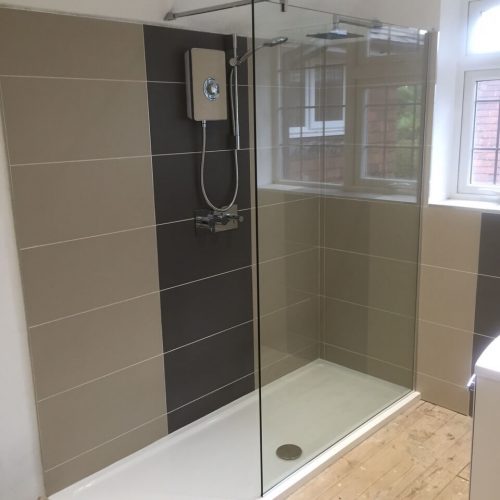 clear shower glass