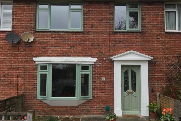 Chartwell green windows after