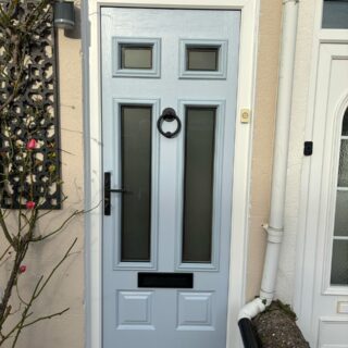 Baby Blue Comp Door