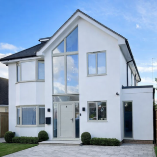 Grey Aluminium Windows and Doors